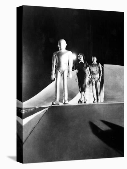 The Day the Earth Stood Still, Patricia Neal, Michael Rennie, 1951-null-Stretched Canvas