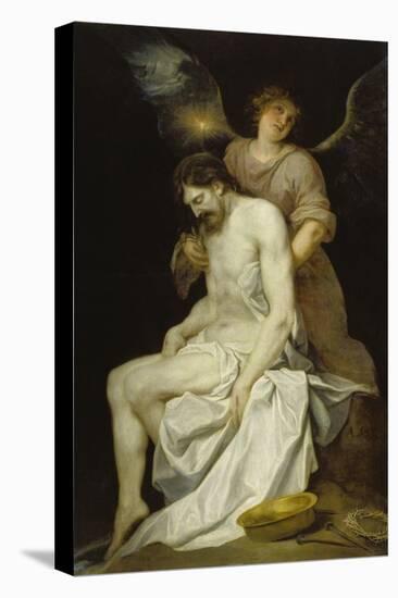 The Dead Christ Supported by an Angel, 1646-52-Alonso Cano-Premier Image Canvas