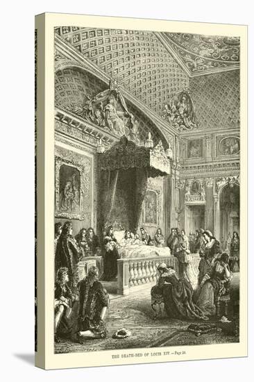 The Death-Bed of Louis XIV-null-Premier Image Canvas