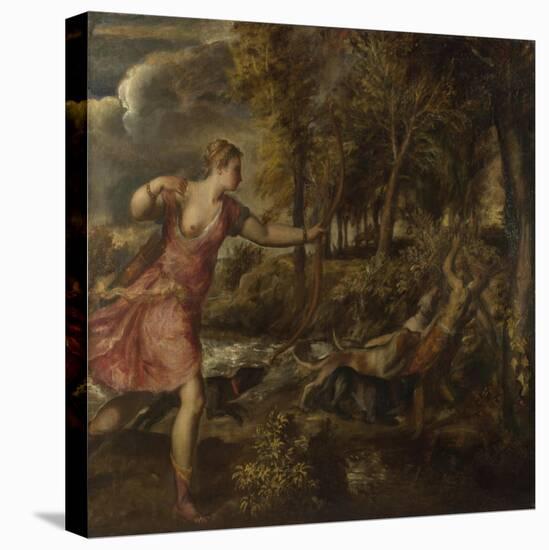 The Death of Actaeon, Ca 1559-1575-Titian (Tiziano Vecelli)-Premier Image Canvas