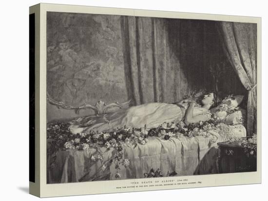 The Death of Albine-John Collier-Premier Image Canvas