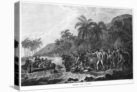 The Death of Captain James Cook 14th February 1779-Benard-Premier Image Canvas