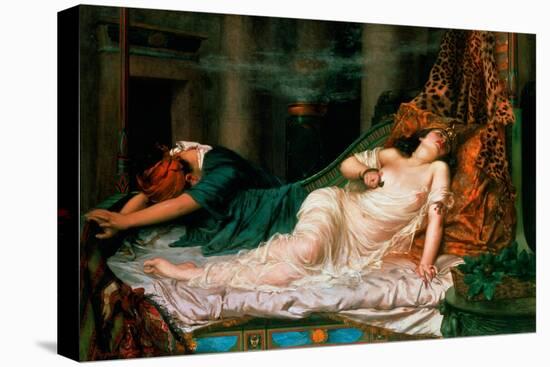 The Death of Cleopatra, 1892-Reginald Arthur-Premier Image Canvas