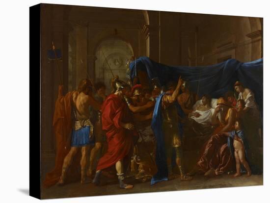 The Death of Germanicus, 1627-Nicolas Poussin-Premier Image Canvas