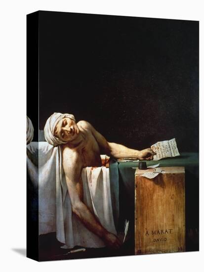 The Death Of Marat-Jacques-Louis David-Premier Image Canvas