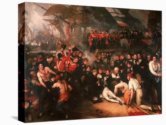 The Death of Nelson, 1806-Benjamin West-Premier Image Canvas