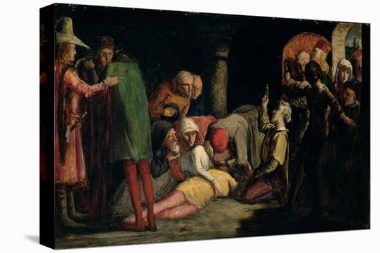 The Death of Romeo and Juliet, C.1848-John Everett Millais-Premier Image Canvas