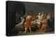The Death of Socrates, 1787-Jacques Louis David-Premier Image Canvas