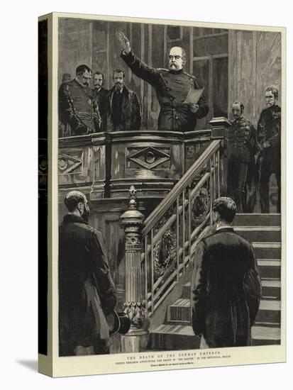 The Death of the German Emperor-null-Premier Image Canvas