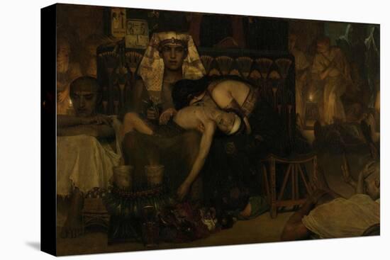 The Death of the Pharaohs Firstborn Son, 1872-Sir Lawrence Alma-Tadema-Premier Image Canvas