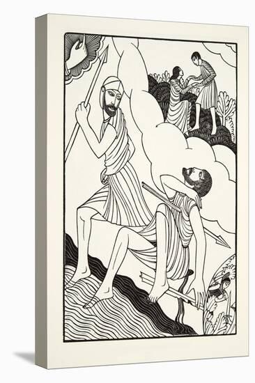 The Death of Troilus, 1927-Eric Gill-Premier Image Canvas