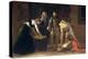 The Decapitation of St. John the Baptist, 1608 (Detail)-Caravaggio-Premier Image Canvas