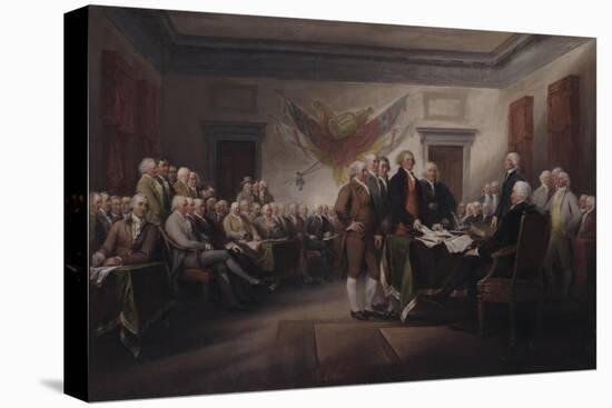 The Declaration of Independence, July 4, 1776, 1817-John Trumbull-Premier Image Canvas