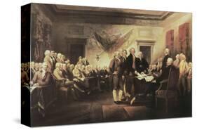 The Declaration of Independence-John Trumbull-Stretched Canvas