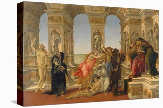 The Defamation of Apelles, 1494-95-Sandro Botticelli-Premier Image Canvas