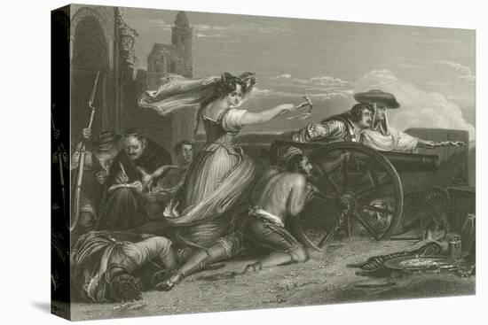 The Defence of Saragossa, Spain, 1808-Sir David Wilkie-Premier Image Canvas