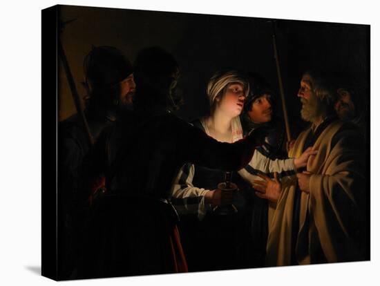 The Denial of St. Peter, C.1623-Gerrit van Honthorst-Premier Image Canvas