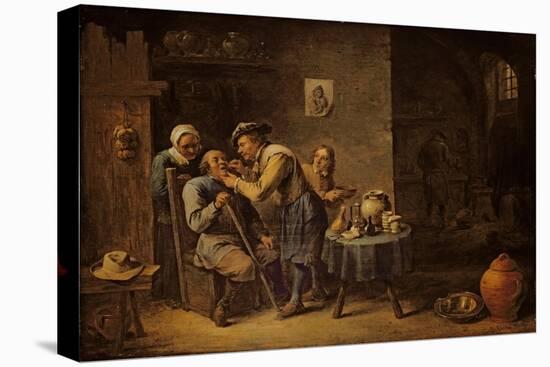 The Dentist, 1652-David Teniers the Younger-Premier Image Canvas