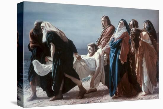 The Deposition of Christ-Antonio Ciseri-Premier Image Canvas