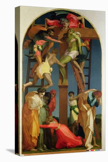 The Descent from the Cross, 1521-Rosso Fiorentino (Battista di Jacopo)-Premier Image Canvas