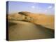 The desert near al-'Ain - sand dunes in striking pink colour-Werner Forman-Premier Image Canvas