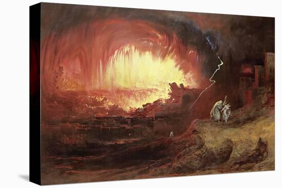 The Destruction of Sodom and Gomorrah, 1852-John Martin-Premier Image Canvas