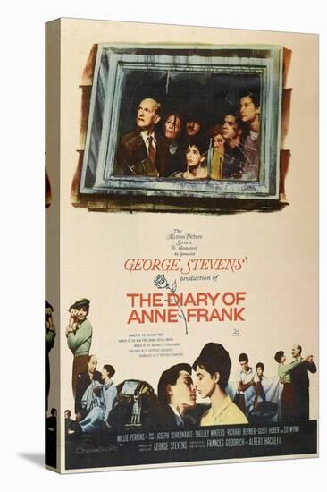 The Diary of Anne Frank, 1959, Directed by George Stevens-null-Premier Image Canvas