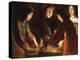 The Dice Players-Etienne de La Tour-Premier Image Canvas