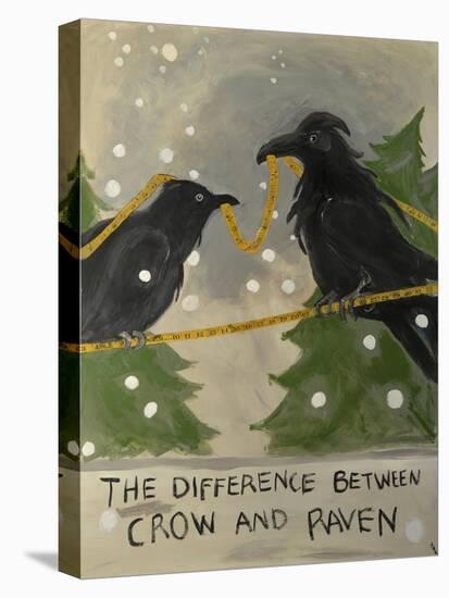 The Difference Between Crow and Raven-Jennie Cooley-Premier Image Canvas