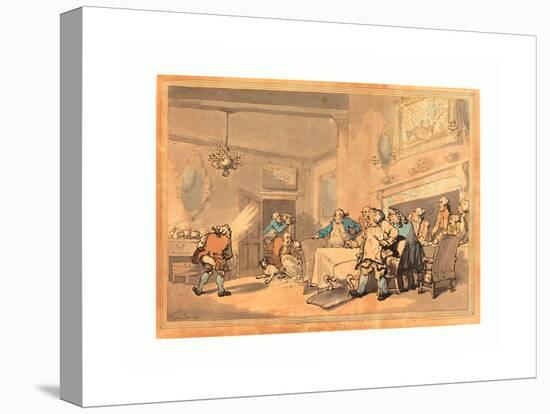 The Disappointed Epicures, 1787, Hand-Colored Etching, Rosenwald Collection-Thomas Rowlandson-Premier Image Canvas