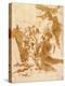 The Discovery of the Tomb of Punchinello-Giovanni Battista Tiepolo-Premier Image Canvas