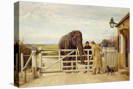 The Disputed Toll, 1875-Heywood Hardy-Premier Image Canvas