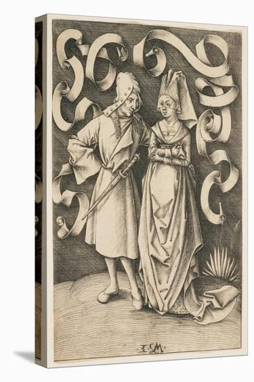 The Dissimilar Couple, C. 1495-1497-Israhel van Meckenem the younger-Premier Image Canvas