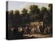 The Distribution of Food and Wine on the Champs-Elysees, 1822-Louis Leopold Boilly-Premier Image Canvas