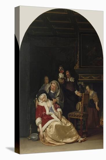 The Doctor's Visit, 1667-Frans Van Mieris-Premier Image Canvas