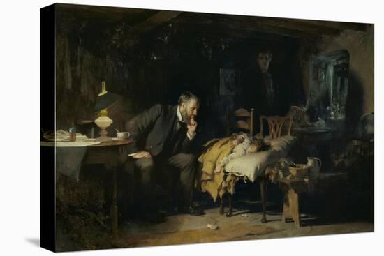 The Doctor-Sir Luke Fildes-Premier Image Canvas