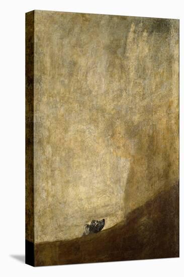 The Dog, 1820-23-Francisco de Goya-Premier Image Canvas