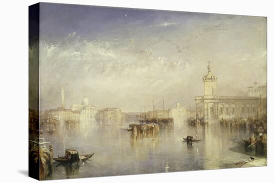 The Dogano, San Giorgio, Citella, from the Steps of the Europa-J. M. W. Turner-Premier Image Canvas