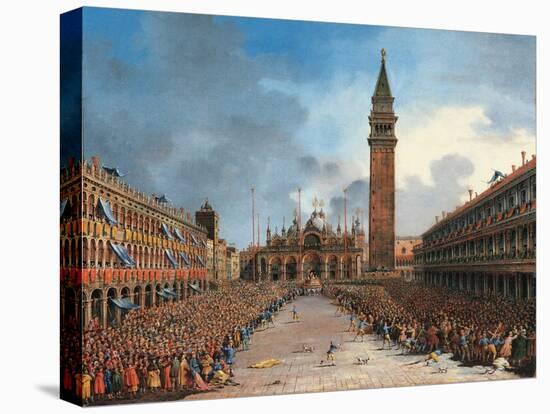 The Doge in the Pozzetto in Piazza San Marco-Giovanni Grubacs-Premier Image Canvas