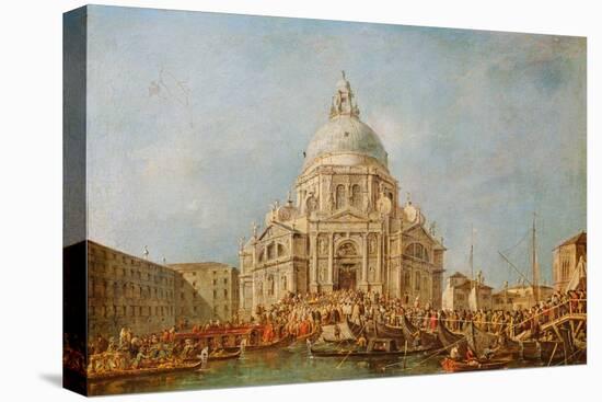 The Doge of Venice at the Festa Della Salute-Francesco Guardi-Premier Image Canvas