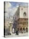 The Doge's Palace and the Piazzetta, Venice-William Callow-Premier Image Canvas