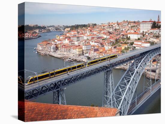 The Dom Luis 1 Bridge over River Douro, Porto (Oporto), Portugal-Adina Tovy-Premier Image Canvas