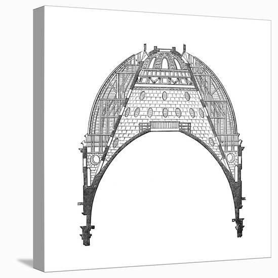The Dome of St Paul's Cathedral, London, 17th Century-Christopher Wren-Premier Image Canvas