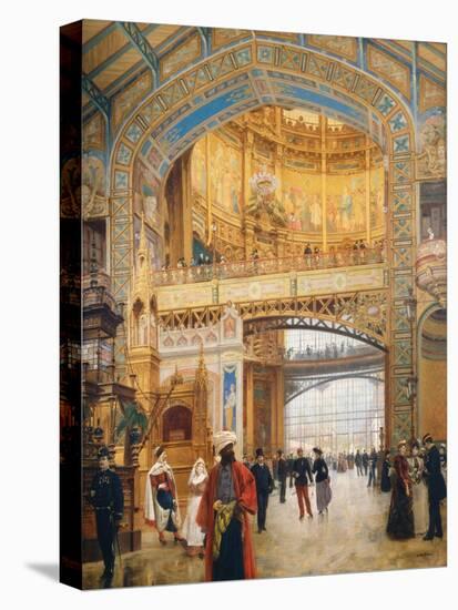 The Dome of the Gallery During the Exhibition of 1889-Louis Beroud-Premier Image Canvas