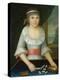The Domino Girl, c.1790-American School-Premier Image Canvas