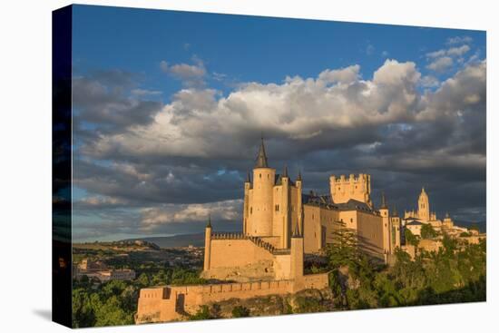 The Dramatic Fairy-Tail Towers of the Alcazar of Segovia, Castilla Y Leon, Spain, Europe-Martin Child-Premier Image Canvas