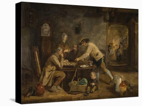 The Draught Players, 1844-Claude Lorraine-Premier Image Canvas