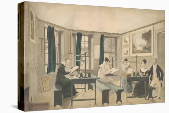 The Drawing Class, 1810-13-null-Premier Image Canvas