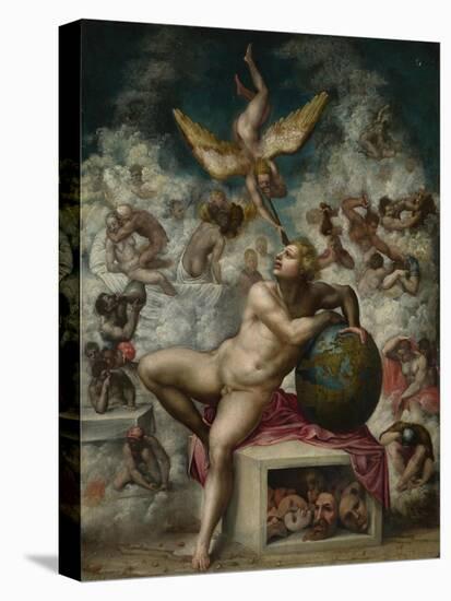 The Dream of Human Life, after 1533-Michelangelo Buonarroti-Premier Image Canvas