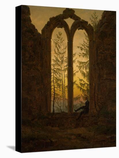 The Dreamer-Caspar David Friedrich-Premier Image Canvas